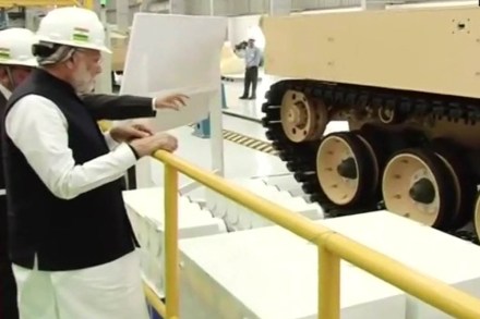 Watch| PM Narendra Modi inaugurates L&T’s K9 Vajra gun-making facility