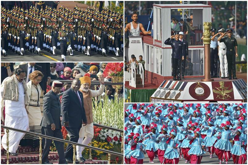 (Photo: PTI)Republic day, Republic day images, Republic day 2019, Republic day parade, Republic day speech, Republic day pictures, 70th republic day, 70th republic day 2019, 70th republic day images, 70th republic day chief guest, india news