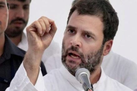 Rahul also gave away symbolic loan waiver certificates to farmers from Chhattisgarh. 