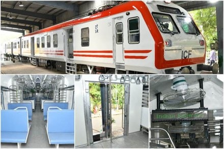 Indian Railways to introduce new MEMUs on Golden Quadrilateral Indian Railways to introduce new MEMUs on Golden Quadrilateral