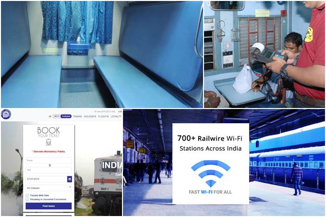 8 passenger friendly Indian Railways steps by March 2019 8 passenger friendly Indian Railways steps by March 2019