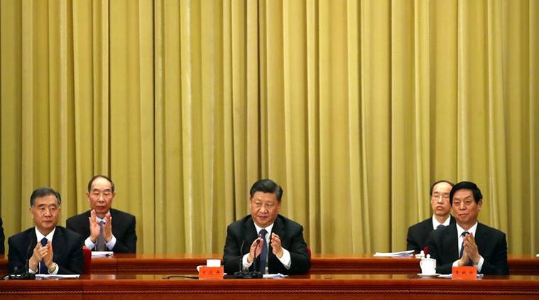 With President Xi Jinping’s top economic aide Liu He heading to the U.S. this month, the challenging economic background adds pressure to reach a deal on trade. (File/IE)