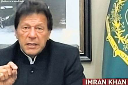 Imran Khan thunders, India says his words ring hollow