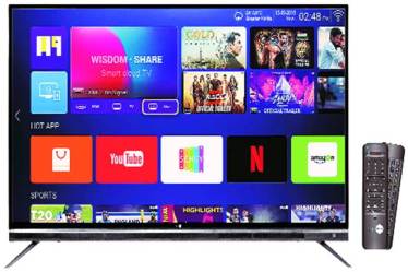 DAIWA D55QUHD-M10 TV: Visuals are sharp on this smart TV