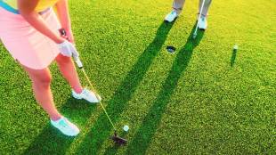 New Rules Guidelines in 2019 stipulate that not even your caddy is allowed to help you line up putts