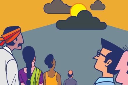 With the key construction and manufacturing sectors under-performing, not enough jobs have been created. (Illustration: Shyam Kumar Prasad) With the key construction and manufacturing sectors under-performing, not enough jobs have been created. (Illustration: Shyam Kumar Prasad)