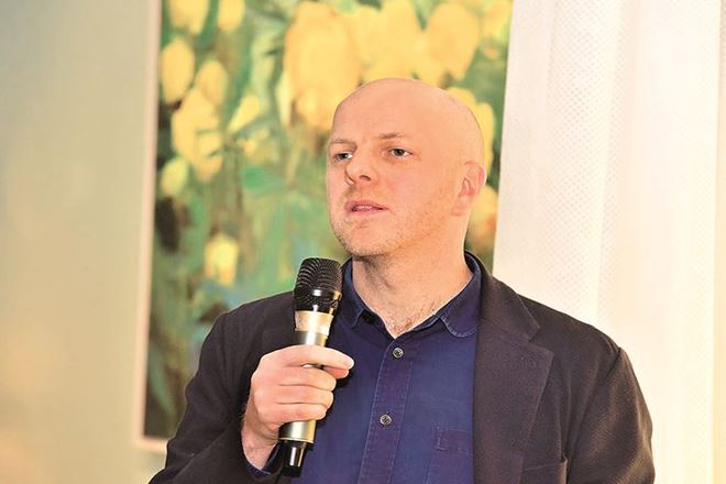 Martin Gelin was in India to attend the Jaipur Literature Festival 