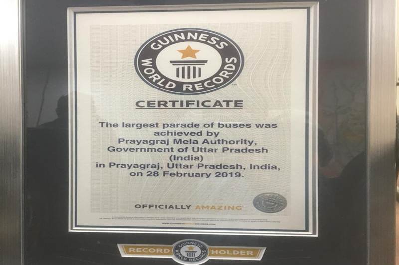 kumbh mela, kumbh mela 2019, Prayagraj, Uttar Pradesh bus, Uttar Pradesh State Road Transport Corporation, UPSRTC, shuttle buses, Sahson toll, Nawabganj toll plaza, Guinness Book of World Records, Guinness Record kumbh, UNESCO, modi kumbh visit