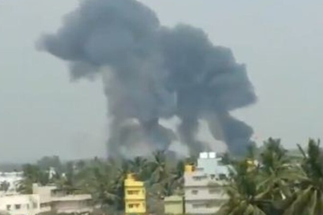 iaf plane crash bangalore