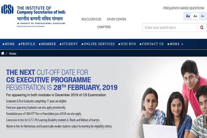 ICSI result, ICSI result december 2019, CS Foundation, CS Foundation 2019, ICSI CS Foundation, CS Foundation Programme Examination, CS Foundation Exam result, ICAI, CA results, education news