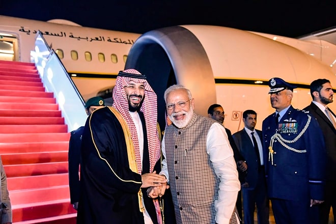 Saudi Crown Prince India vist