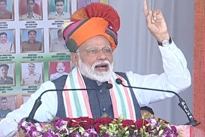 modi rally churu