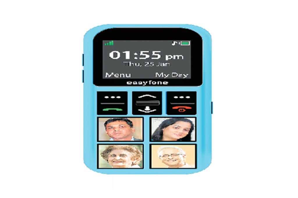 The easyfone Star also gives the option to parents to personalise the menu as per the child’s preference by hiding some (or all) features.