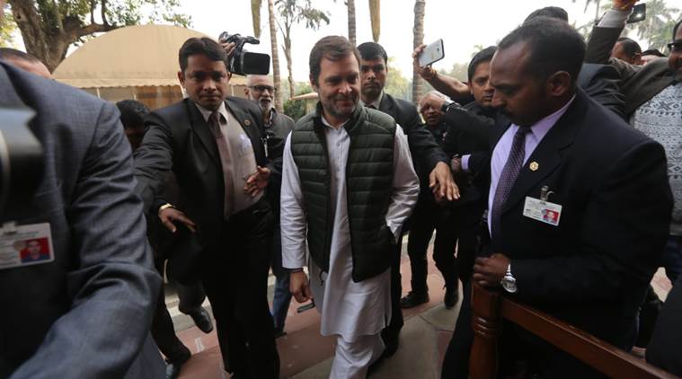 Addressing Congress workers after a roadshow in Lucknow, Rahul Gandhi claimed Modi's body language has also changed now and the entire country has got to know about his "hollowness".