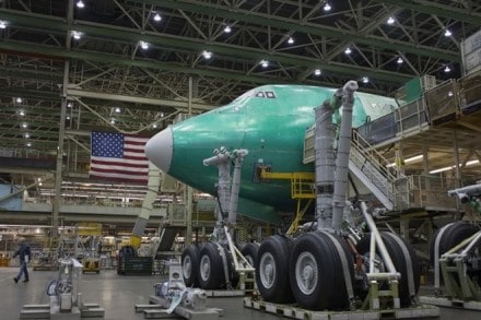 Boeing saying some 50,000 people had worked on bringing it to life — from construction workers, engineers and mechanics, to secretaries and administrators. (Bloomberg)