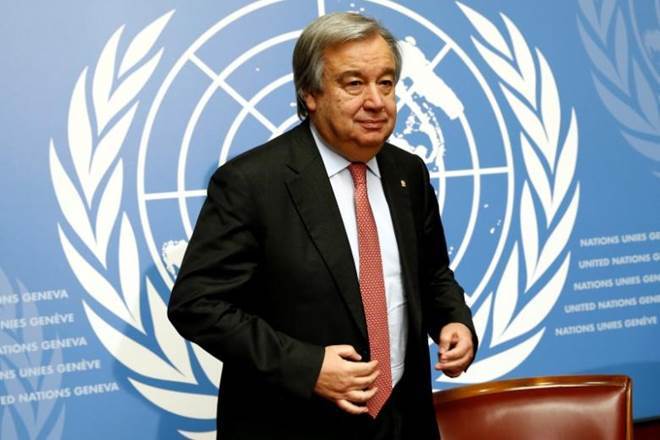 UN chief Antonio Guterres UN chief Antonio Guterres