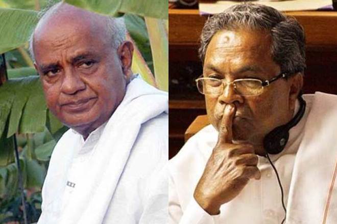 As part of a broad agreement, the Congress and JD(S) had decided to divide the 28 Karnataka Lok Sabha seats as per their strength in the Assembly: roughly two-third to the Congress (18 seats) and one-third to the JD(S).

