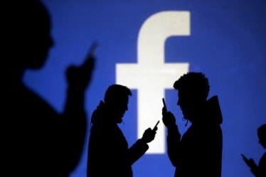 Facebook is only showing female photos in the search box (Source: Reuters)