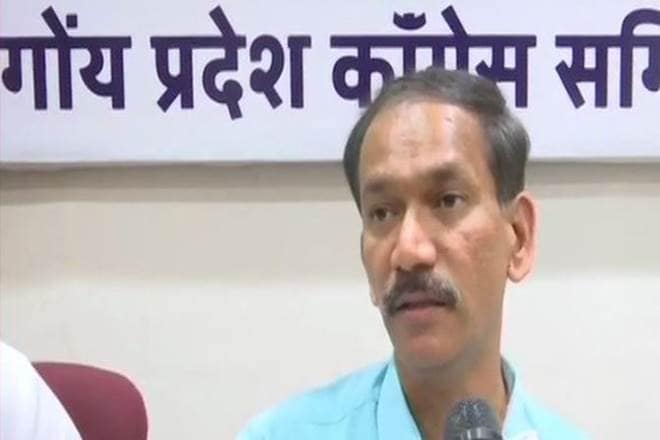  State unit chief Girish Chodankar. (ANI)