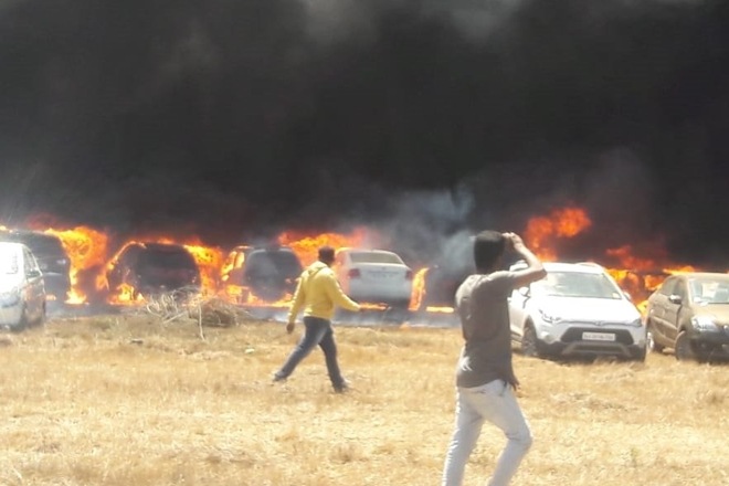 fire at air show, aero india 2019, bengaluru, sahil gandhi, air show, tejas, rafale, surya kiran fire at air show, aero india 2019, bengaluru, sahil gandhi, air show, tejas, rafale, surya kiran