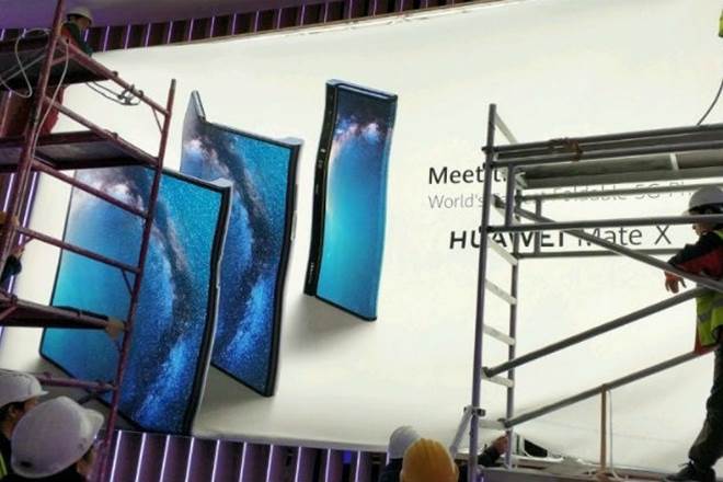 Huawei, Huawei Mate X, foldable phone, MWC Barcelona, Huawei foldable phone, Galaxy Fold, technology news