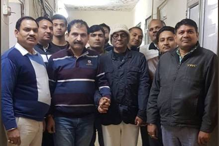 Goel was arrested by the Delhi Police Crime Branch from the Indira Gandhi International (IGI) Airport in the national capital after a tip-off that he was travelling from Qatar by Indigo flight 6E 1702. (ANI)
