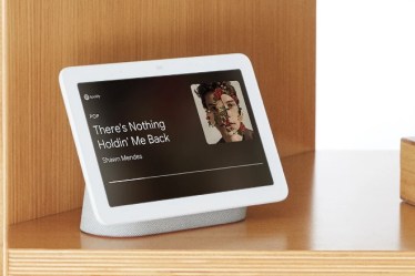 Google Home Hub can be used to play music on big speakers