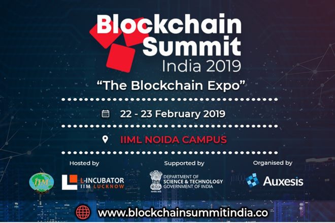 IIM Lucknow, IIM Lucknow Noida campus, Blockchain, Blockchain Summit, Blockchain Summit India 2019, BSI 2019, iim lucknow noida campus placements, iim lucknow noida campus incubator, education news