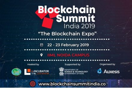IIM Lucknow, IIM Lucknow Noida campus, Blockchain, Blockchain Summit, Blockchain Summit India 2019, BSI 2019, iim lucknow noida campus placements, iim lucknow noida campus incubator, education news