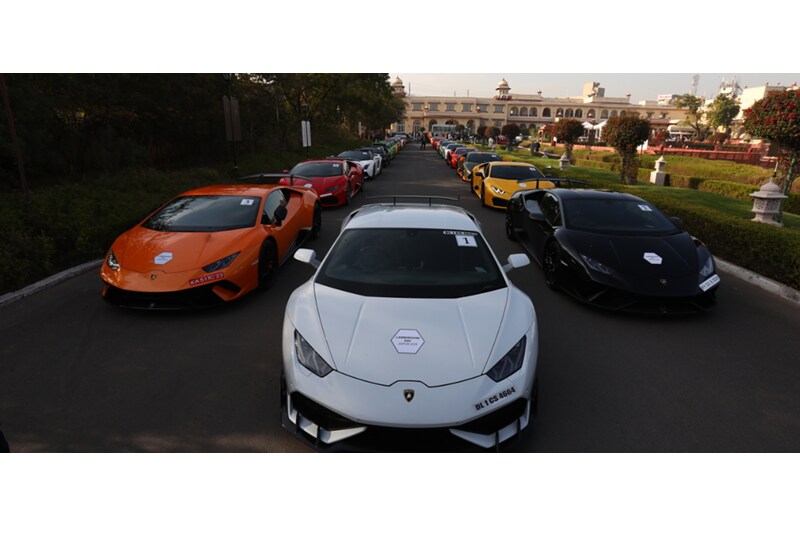 Automobili Lamborghini brings the International Platform, Lamborghini Day to India for the first time from February 23rd to 24th in Pink City Jaipur. Lamborghini Day celebrates the brand's leadership in the super luxury car segment. The first ever Lamborghini Day in India was attended by Lamborghini customers from across the country.