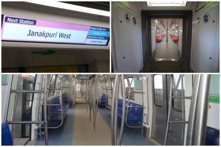 So far, as many as 34 announcements were made in both audio as well as video formats while the Magenta Line metro train is moving.