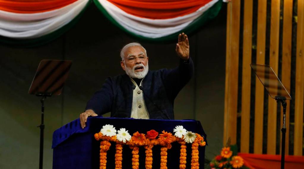Modi in Jalpaiguri , PM Modi Rally in West Bengal