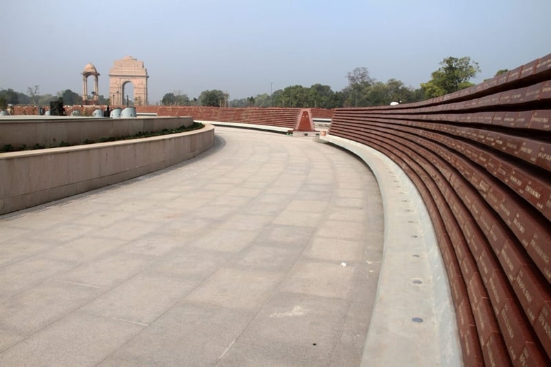 Individual tablets of martyrs are listed according to seniority of regiments/squadrons(Image source:National War Memorial/twitter)