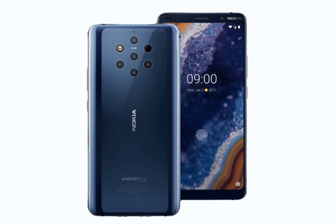 Nokia 9 PureView has total six cameras
