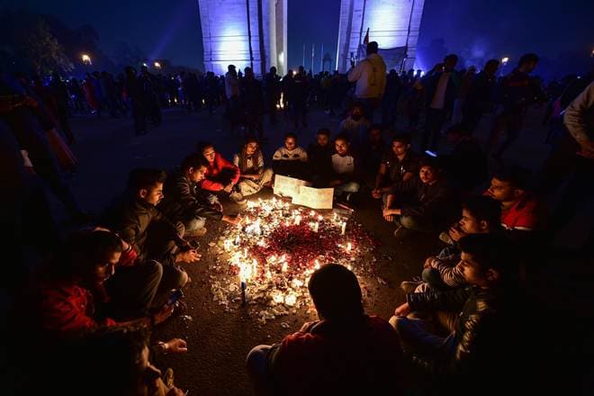 Pulwama attack, terror attack, candle-march, CRPF martyrs, Kashmir attack, candle march pics, Pulwama attack pics