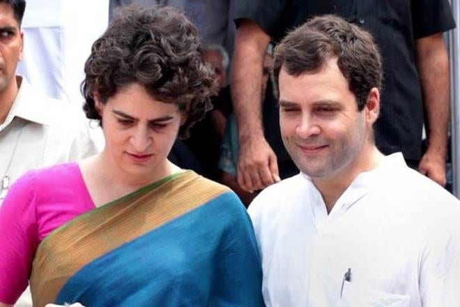 priyanka gandhi, rahul gandhi, congress, narendra modi, amit shah, congress strategy for elections, priyanka gandhi age, priyanka gandhi news, priyanka gandhi kids, priyanka gandhi husband, priyanka gandhi son, priyanka gandhi young, image, priyanka gandhi twitter