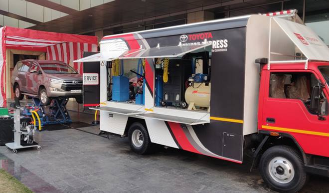 toyota service express doorstep car service