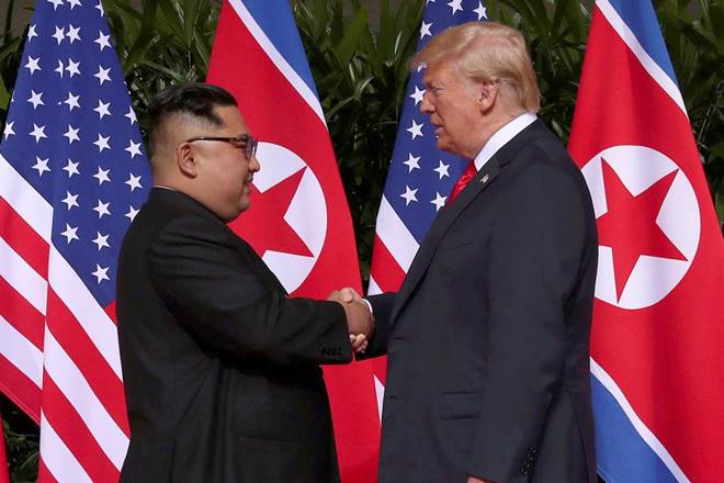 Trump-Kim summit, Trump-Kim meet, Donald TRump, Kim Jong Un, US-North KOrea, United States, world news Trump-Kim summit, Trump-Kim meet, Donald TRump, Kim Jong Un, US-North KOrea, United States, world news