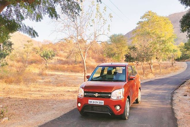 A reason the Wagon R is so popular is because you get more cabin space for your money than any other small car, and a peppy engine