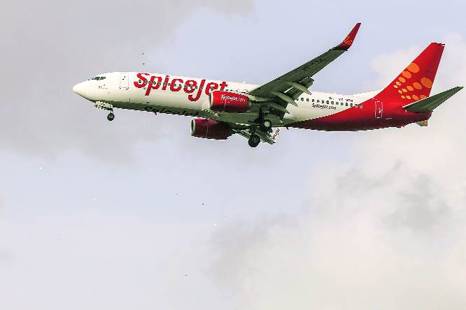 SpiceJet operates over 500 daily flights to 59 destinations, including eight international locations.