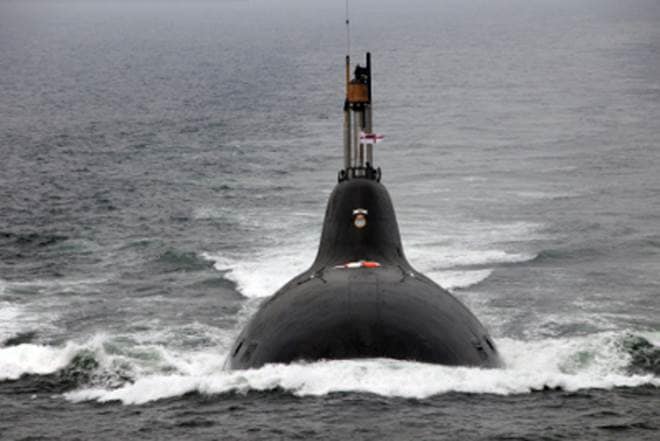 INS Chakra is an 8,140-tonne Akula class, nuclear-powered submarine. (Image: Indian Navy) INS Chakra is an 8,140-tonne Akula class, nuclear-powered submarine. (Image: Indian Navy)
