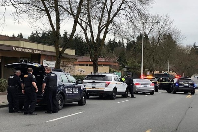 Seattle police report multiple victims in shooting (AP photo)