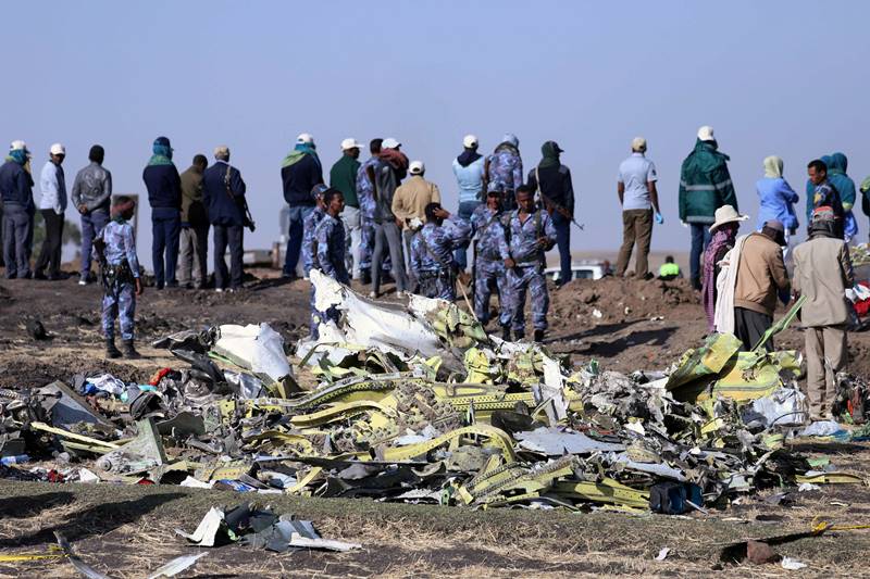Ethiopian officials declared Monday a day of mourning. (Reuters Photo)