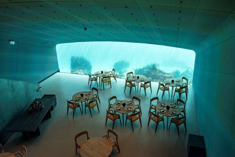 Europe, Europe underwater restaurant, underwater restaurant, europe restaurant, underwater restaurant in world, europe hotels