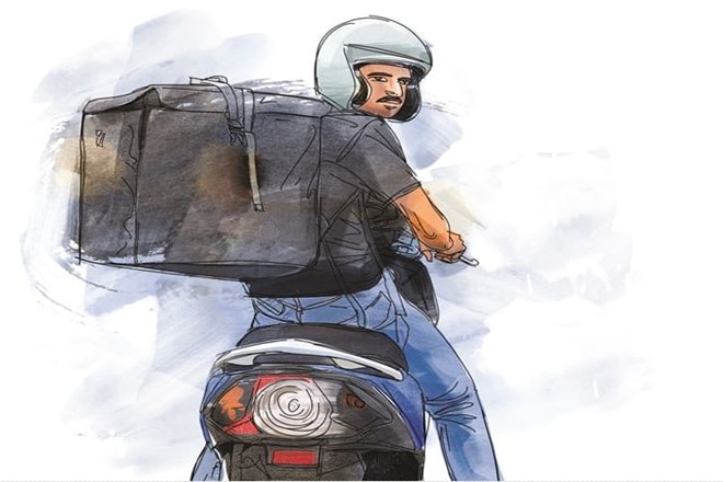 delivery boy, swiggy delivery boy job, zomato delivery job,