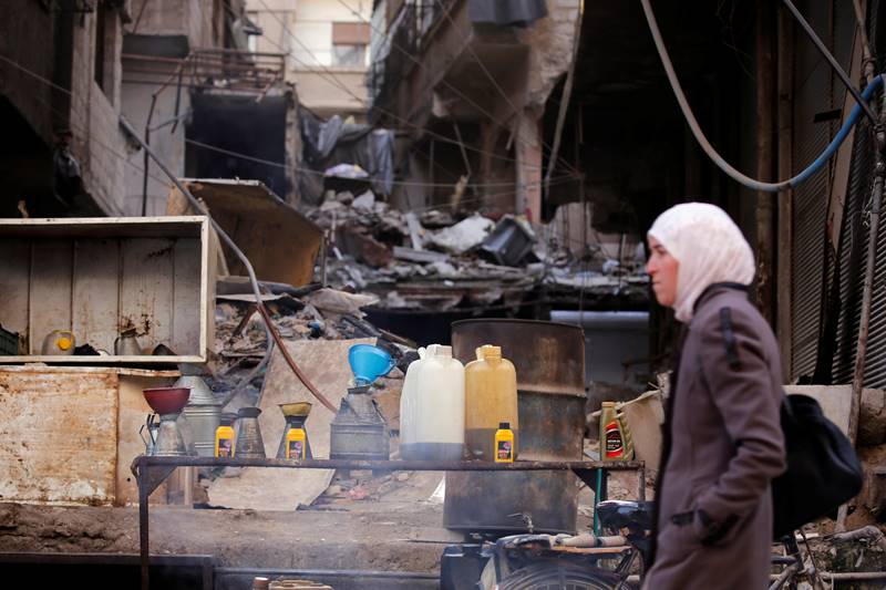 syria, Syrian army, Ghouta, Ghouta district, civil war, eighth anniversary of civil war, syria war