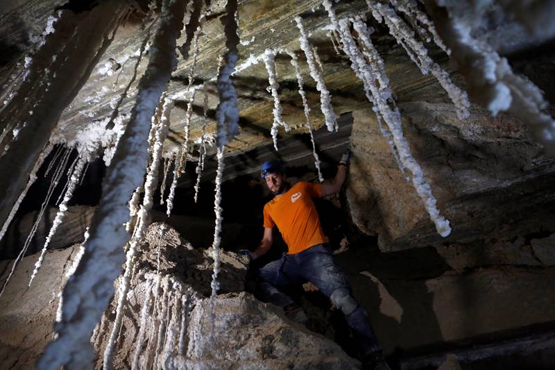 Israel, Israel photos, salt cave, world's longest salt cave, Dead Sea, iran