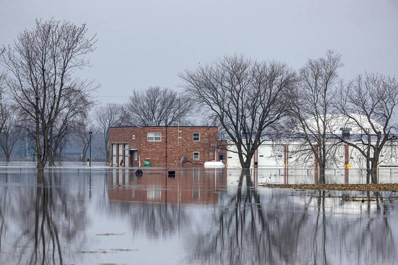 iowa flooding, midwest flooding, historic flooding, Nebraska, floods, flood water, US floods, Catastrophic floods, farm loss, flood damage, flooding