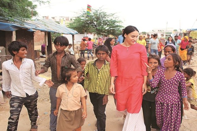 The model-turned-actor-turned-businesswoman is busy with a different kind of project. 