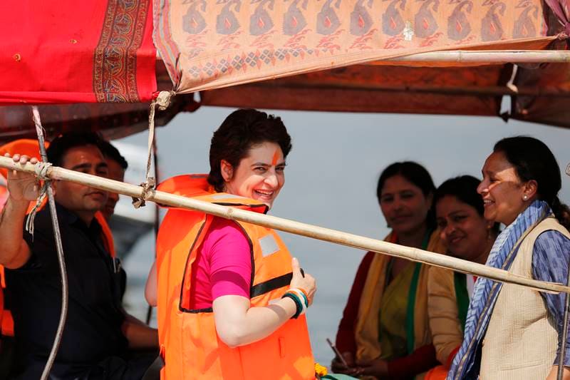 priyanka gandhi, priyanka gandhi news, priyanka gandhi twitter, priyanka gandhi ganga, priyanka gandhi campaign, priyanka gandhi congress, priyanka gandhi constituency, priyanka gandhi contesting elections, priyanka gandhi current news, congress campaign 2019